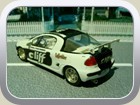 Tigra A Cliffumbau Bild 3
Kurzerhand umgestylter Tigra. Die Decals vom Calibra wurden verkleinert und dem Tigra angepasst. Sportfelgen von sprint43 Typ Corvette Zr1 15", Sportauspuff und selbstgebauter Heckflügel wurden montiert. Auch der Inneraum wurde weiß und schwarz.