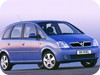 Vauxhall Meriva Mk1 (2003 - 2006)
Englische Version der Opel Meriva A.