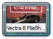 Vectra B Fließheck Bild 9a
Hersteller: Schuco (für Opel)
rauchgraumetallic "5 Millionen Opel-Motoren aus Kaiserslautern"