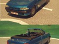 Kundenwunsch: Astra F Cabrio lackiert in karibikblaumetallic