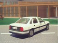 Kundenwunsch: Vectra A Stufenheck in polarweiss mit Kennzeichen