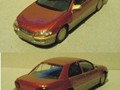 Eigenbau: Omega B Limousine lackiert in bronzemetallic / starsilber II /Emailfarben gold und kupfer