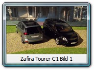 Zafira Tourer C1 Bild 1

Hersteller: Motorart Models
mahagonibraunmetallic, silberseemetallic Auflage ??? 03/2012